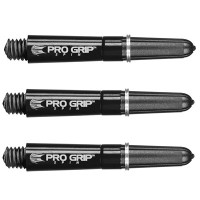 Masquedardos Target Pro Grip Spin Shaft Medium Black Shafts (48mm) 110791