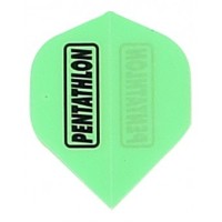 Masquedardos Pentathlon Standard Feathers Fluro Green Pp18