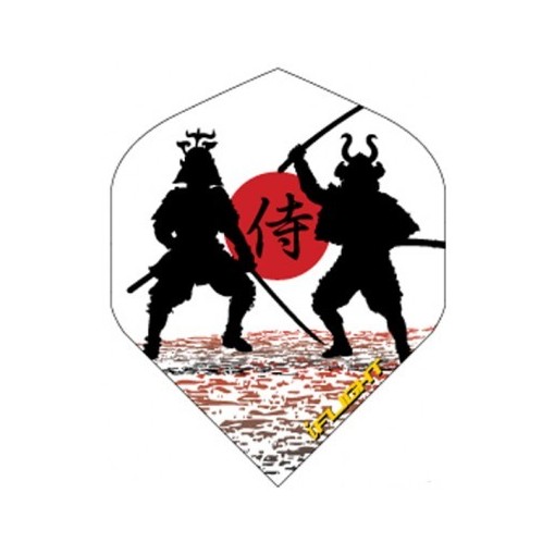 Masquedardos Plumas Ruthless Standard Emblem Samurai