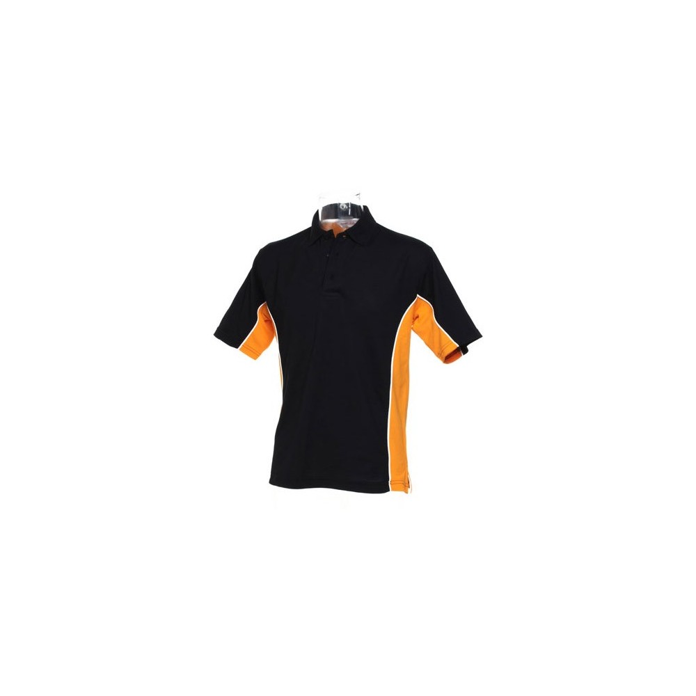 Masquedardos Polo Dardos Pro Negro Y Naranja Xs Kk475nn-xs