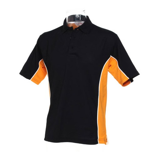 Masquedardos Polo Dardos Pro Negro Y Naranja Xs Kk475nn-xs