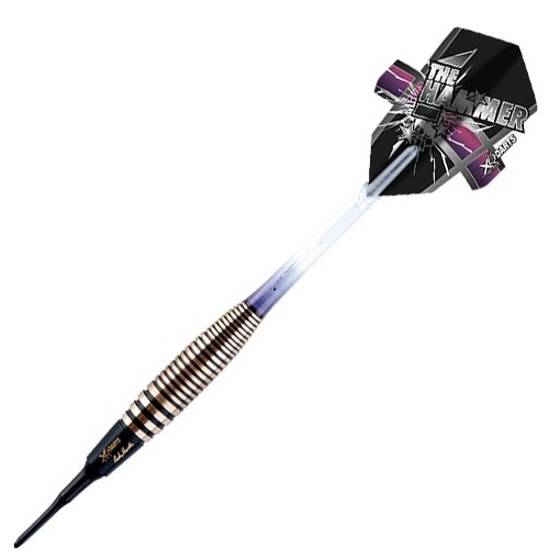 Masquedardos Xq-max Andy Hamilton darts 95%. 18 Grs. Xq03