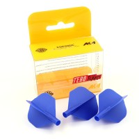 Masquedardos Plumas Flights Darts Cuesoul Tero Ak4 Azul Marino Standard  Ak4+9ys