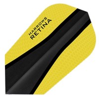 Masquedardos Harrows Retina Slim Nero Giallo H5506-1 Alette