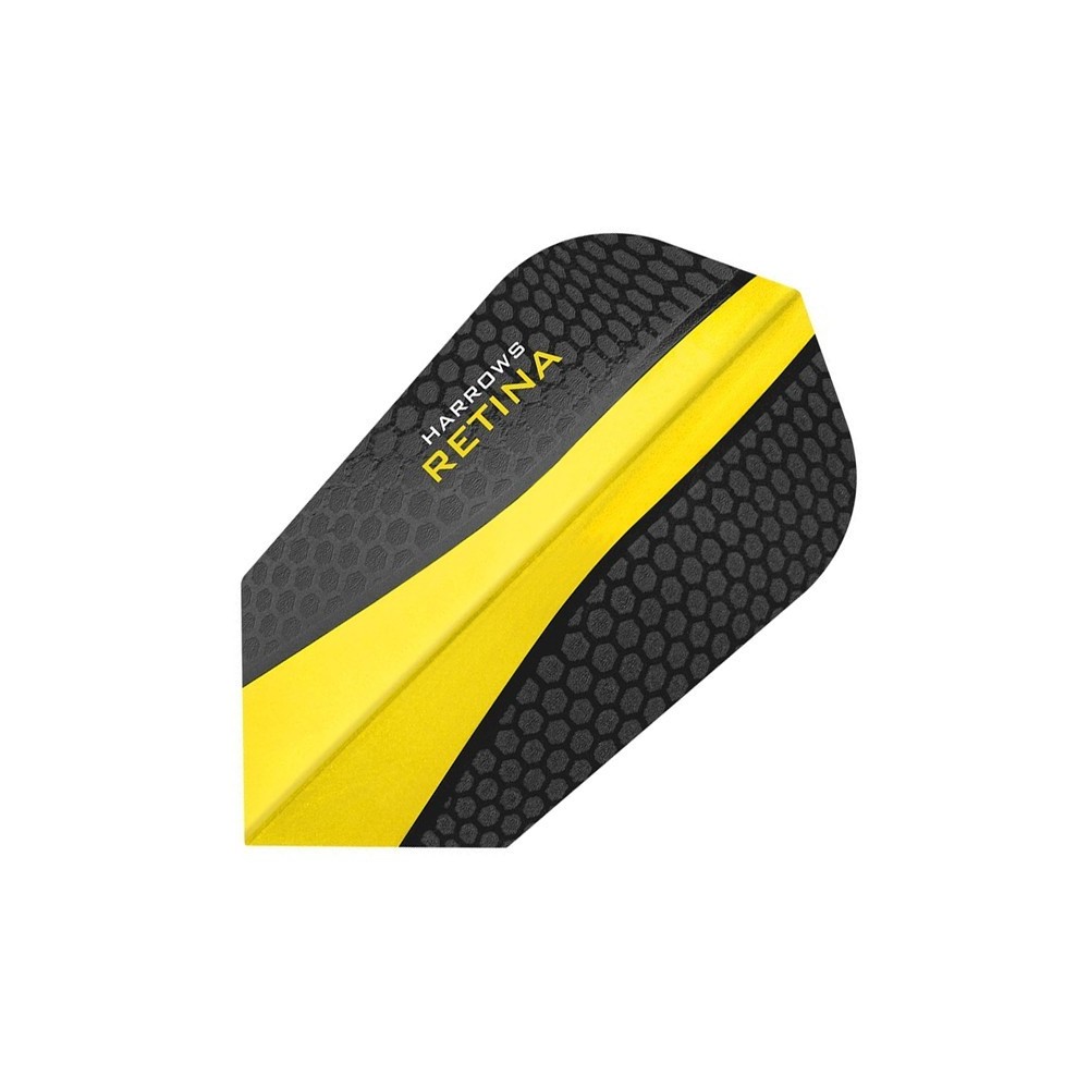 Masquedardos Feathers Harrows Retina Slim Black Yellow Two H5506-3