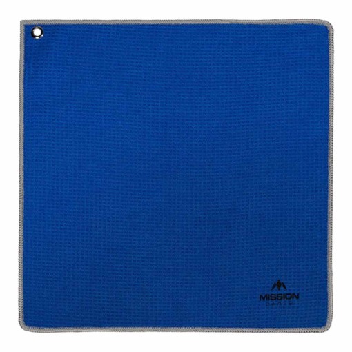 Masquedardos Hand towel Mission Darts Waffle Blue Bx224