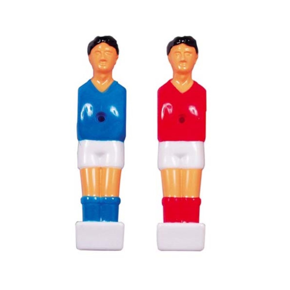 Masquedardos Joueur de football en plastique 12.5mm 6052.200 rouge 6052.100 12858