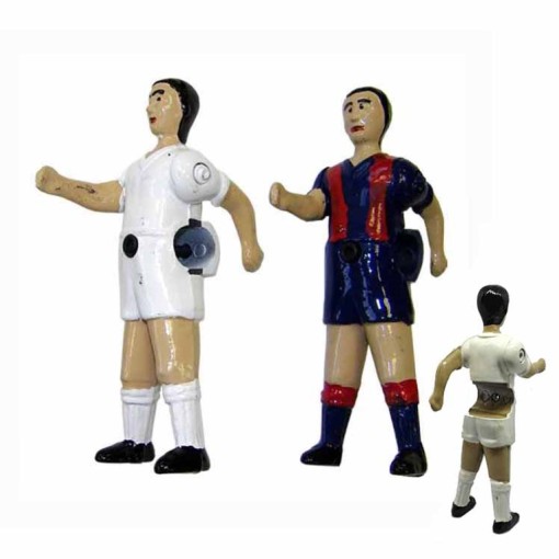 Masquedardos Catalan Cordoba Foosball Doll Player Articulated For Bar 14mm Goalkeeper Red/black 30780