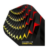 Masquedardos Feathers Harrows Darts Orbital Flights Yellow Red 4800