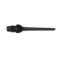 Masquedardos Точки Harrows Darts Keypoint Original 2ба 24 мм. Черен 30 единица Pu08-30