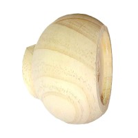 Masquedardos Nivelador de abacaxi de madeira para pebolim catalão 95 mm x 65 mm natural