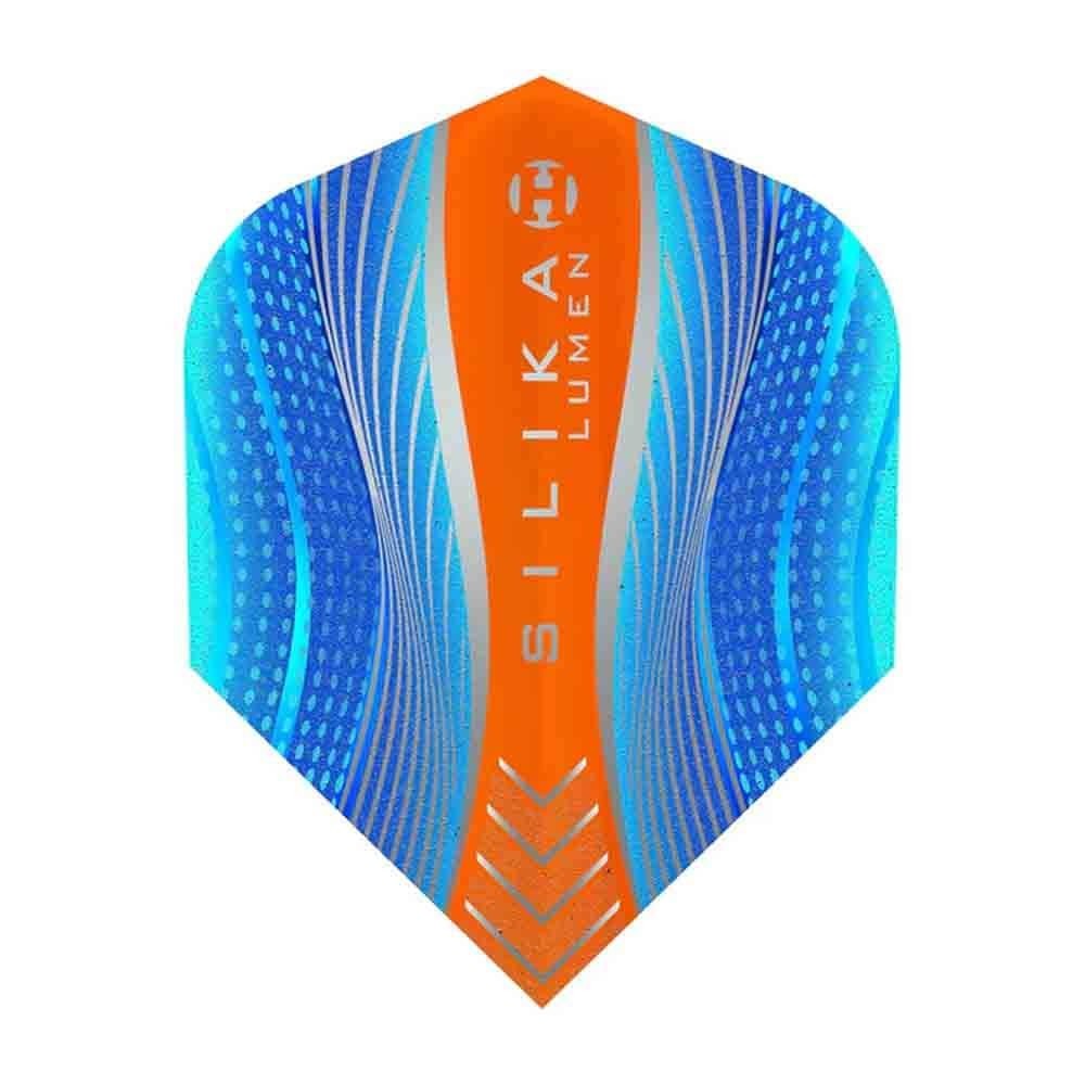 Masquedardos Племена Harrows Darts Силика Lumen N6 Shape 5119 Cyan Orange 5126