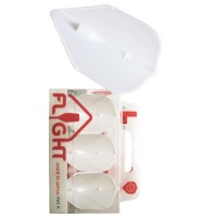 Masquedardos Plumas L-flight Champagne Integrado L3ez Blanco  L3ez-w