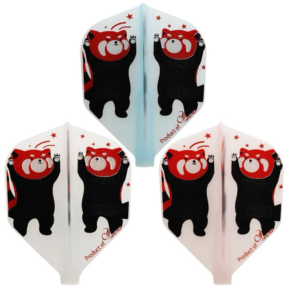 Masquedardos Plumas Fit Flight Air Red Panda Shape