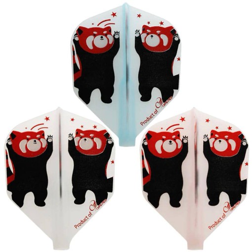 Masquedardos Feathers Fit Flight Air Red Panda Shape