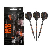 Masquedardos Dardos alvo Raymond Van Barneveld Rvb Black Edition 80% 18gr 210311