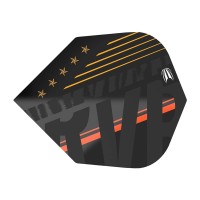 Masquedardos Plumas Target Rvb 80% Raymond Van Barneveld No.6 Shape Negro 337050