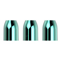 Masquedardos Cups New Champagne Ring Color: Aqua Blue Premium 3 units