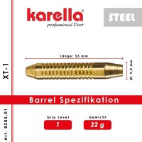 Masquedardos Darte Karella Xt 1 serie Laton 22g 8285.01