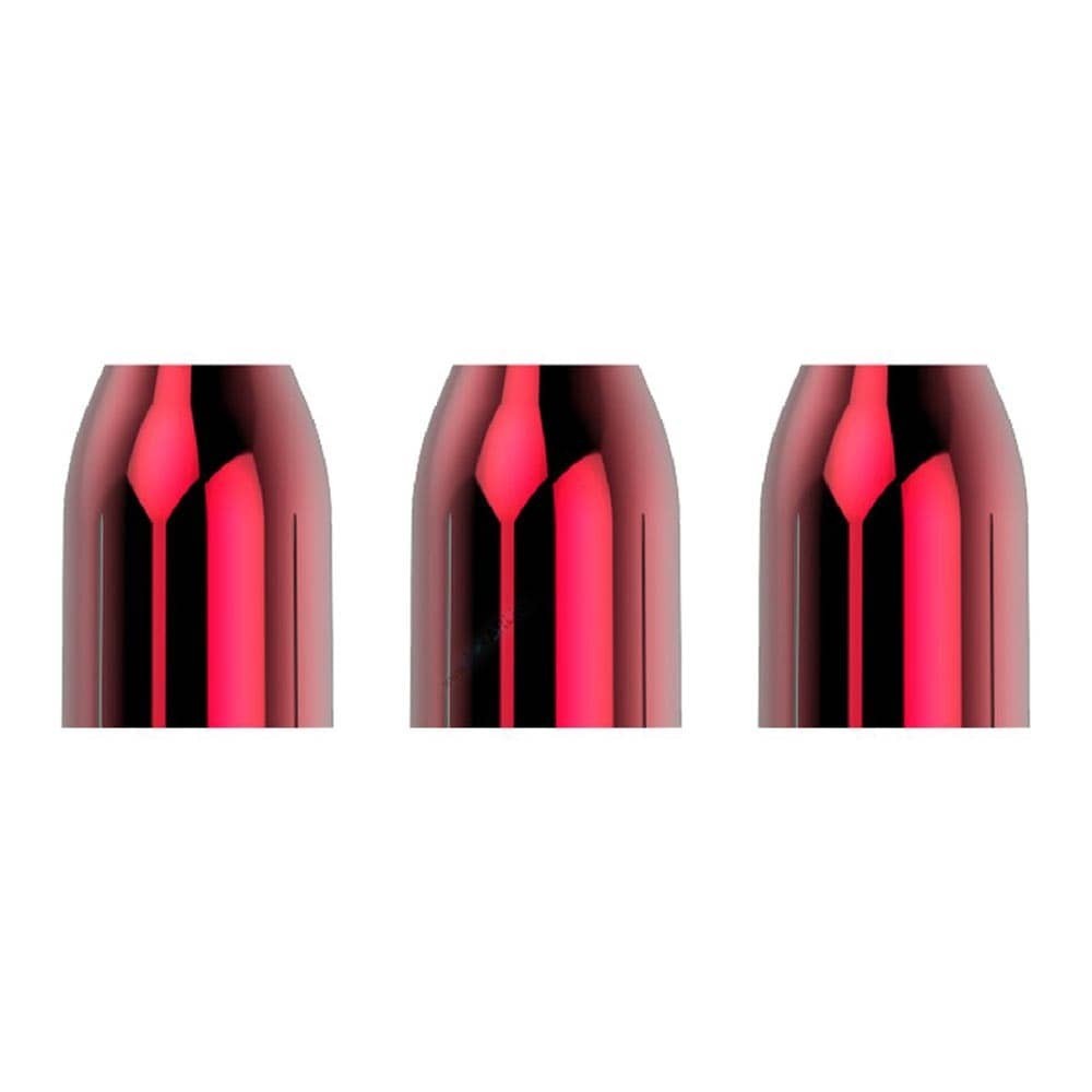 Masquedardos Neue Champagner-Ring-Rot-Premium-Gläser, 3 Einheiten