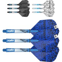 Masquedardos Feathers Target Phil Taylor The Power Ink (3 Sets) Feathers + Cane Medium 420009