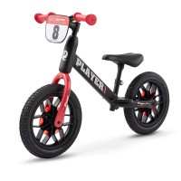 Masquedardos Bicycle without pedals Balance Bike Player Red With Wheel Lights 5745