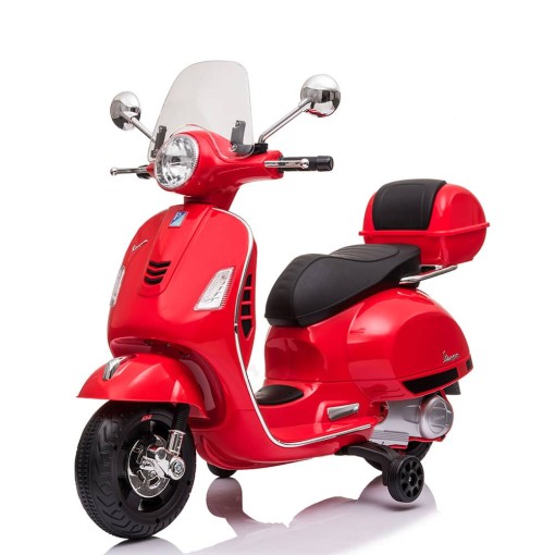 Masquedardos Motocicleta Electrica Vespa Rosie 3-6 Ani 12v 7692