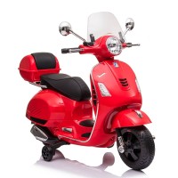 Masquedardos Červený elektrický motocykl Vespa 3-6 let 12v 7692