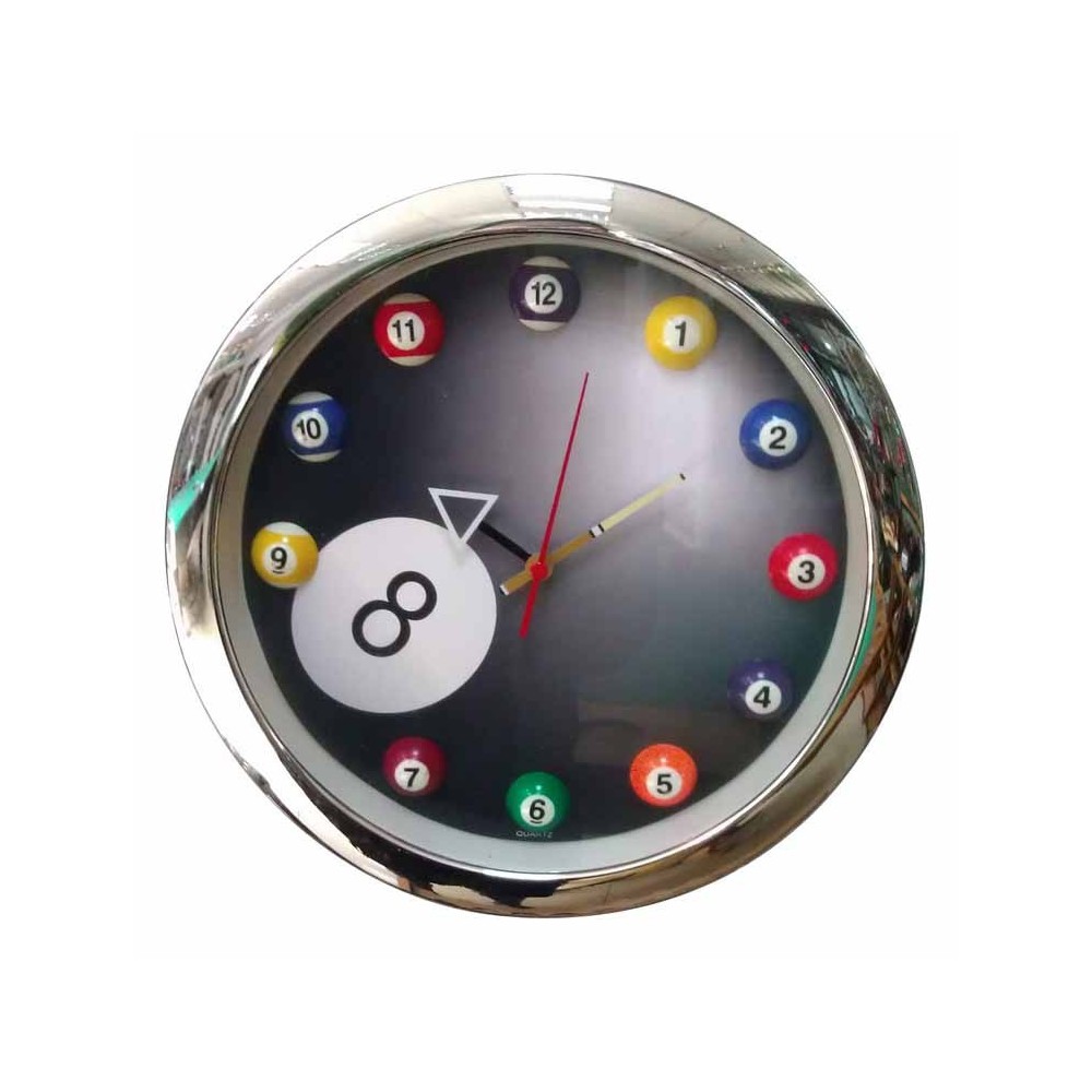 Masquedardos Clock Clock Buffalo Pool 8 Balls 3198,902