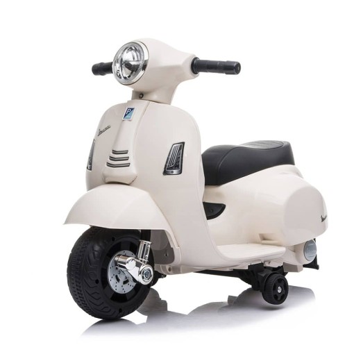 Masquedardos Mini Moto Vespa Elétrica 6v Branca 7686