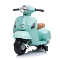 Masquedardos It's a mini motorcycle Vespa Electric 6v Green 7793