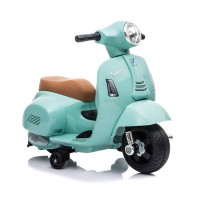 Masquedardos It's a mini motorcycle Vespa Electric 6v Green 7793