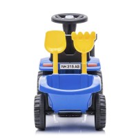 Masquedardos Correpasillos Tractor New Holland Azul 7665