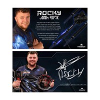 Masquedardos Šipke Mission Josh Rock Darts Rocky Limited Edition 95% 24g D1674