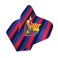 Masquedardos Barça Feathers hivatalos licenc Fc Barcelona No2 Standard F1 Azulgrana Stripes with Shield F4120