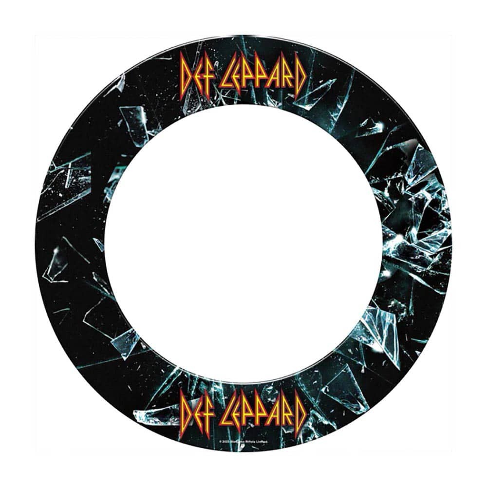 Masquedardos Dartboard Surround Def Leppard Official License Su281