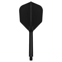 Masquedardos Plumas Target K-flex No.6 Shape Black Inter 410001