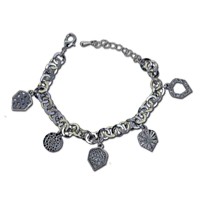 Masquedardos Silver bracelet 5 items 70228s