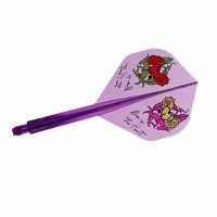 Masquedardos Des plumes Condor Axe Rose of the Heard Standard Clear Purple M 27.5m Vous trois.