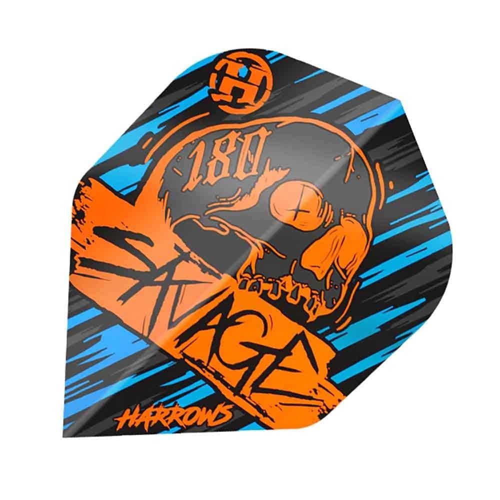 Masquedardos Plumovi Harrows Darts Letovi Savage Orange Blue Hf8501