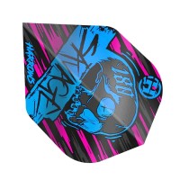 Masquedardos Feathers Harrows Darts Flights Savage Aqua Pink Hf8503