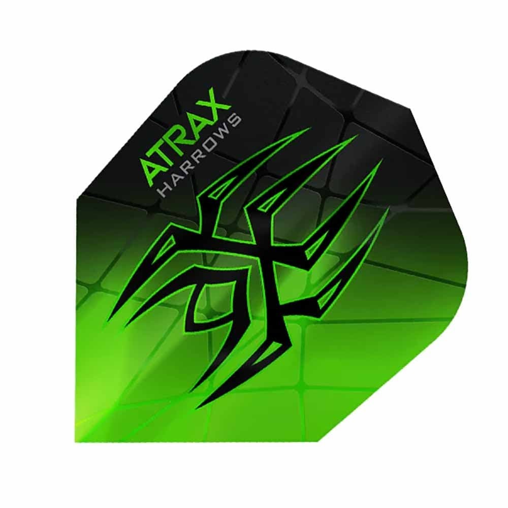 Masquedardos Peří Harrows Darts Let N6 Atrax Green Hf3601