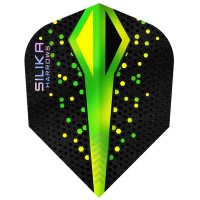 Masquedardos Plumas Harrows Darts Silica Colourshift Cristalina N6 Verde Hf5136