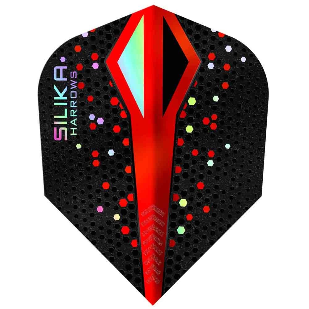 Masquedardos Fülle Harrows Darts Silikon Colourshift Kristalline N6 Rot Hf5137