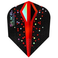 Masquedardos Plumas Harrows Darts Silika Colourshift Crystalline N6 Red Hf5137