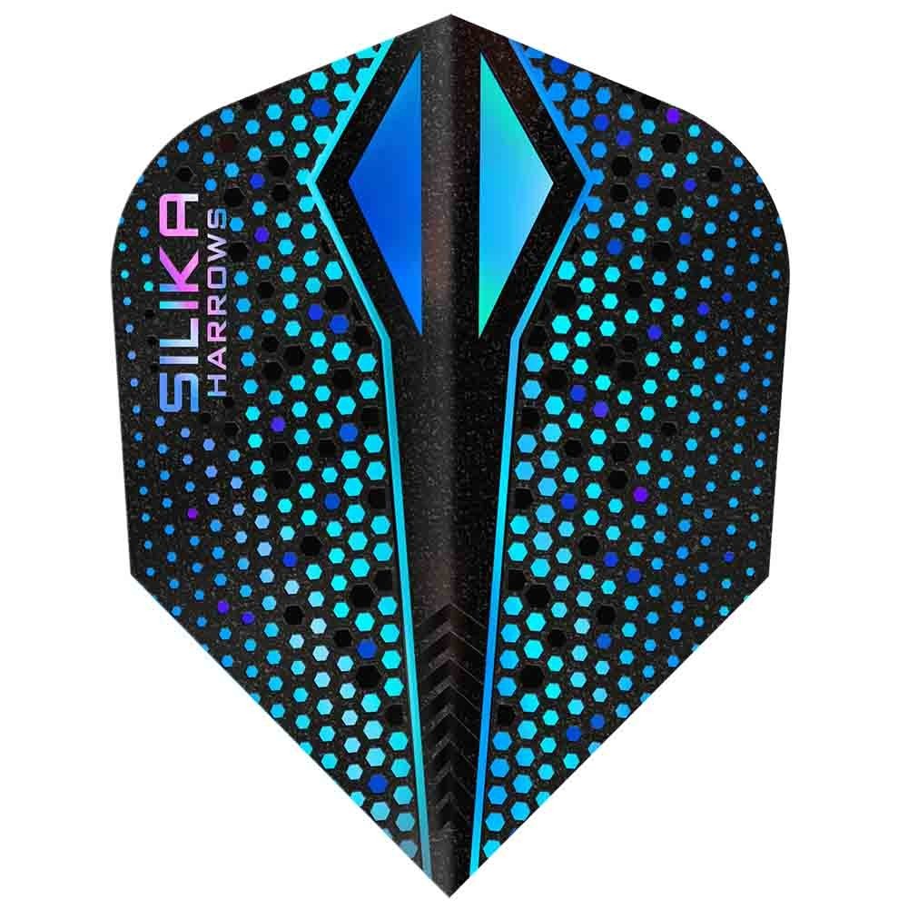 Masquedardos Plumes Harrows Darts Sicile Colourshift Crystalline N6 X Bleu Hf5139