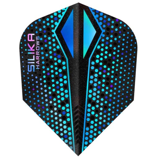 Masquedardos Fülle Harrows Darts Silikon Colourshift Kristalline N6 X Blau Hf5139