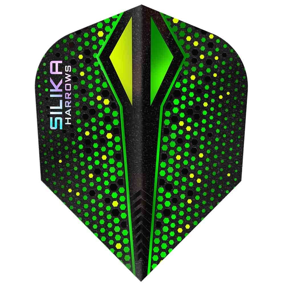 Masquedardos Piume Harrows Darts Silica Colourshift Crystalline N6 X Verde Hf5141