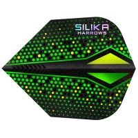 Masquedardos Plumas Harrows Darts Silica Colourshift Crystalline N6 X Verde Hf5141