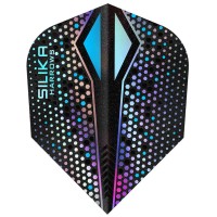 Masquedardos Piume Harrows Darts Silica Colourshift Crystalline N6 X Silver Hf5143